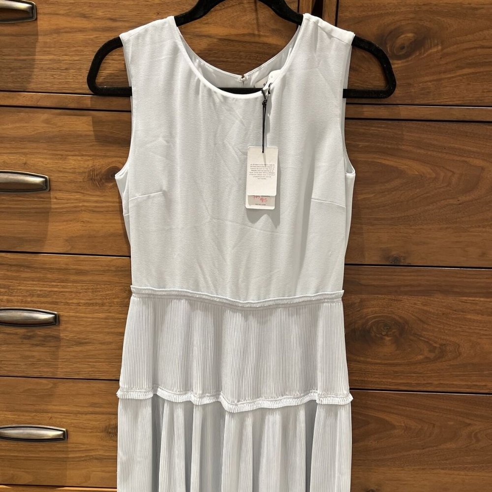 NWT Reiss Justyna Plisse dress